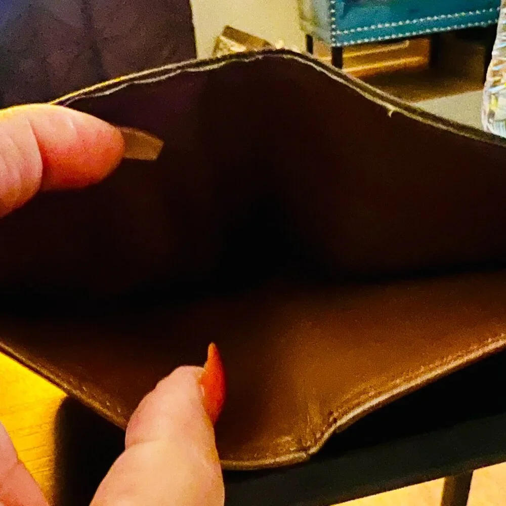RARE Louis Vuitton men's Monogram wallet made by Malletier vintage collectors